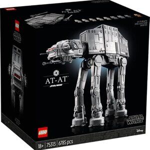 Brand New Never Open LEGO Star Wars AT-AT 75313 Building Kit (6785 pcs)